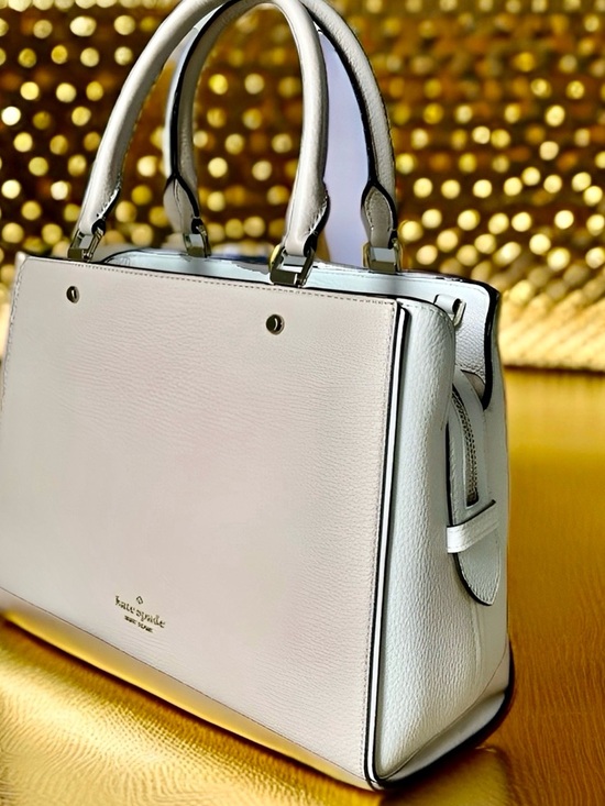 kate spade Handbags - Kate Spade Warm Beige Multi Colorblock Leila Satchel